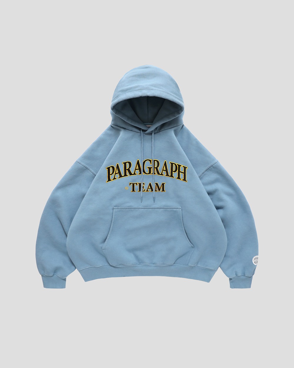 【Paragraph】24FW★ No.11 PARAGRAPH TEAM HOODIE PARAGRAPH TEAM HOODIE-CHARCOAL - paragraph