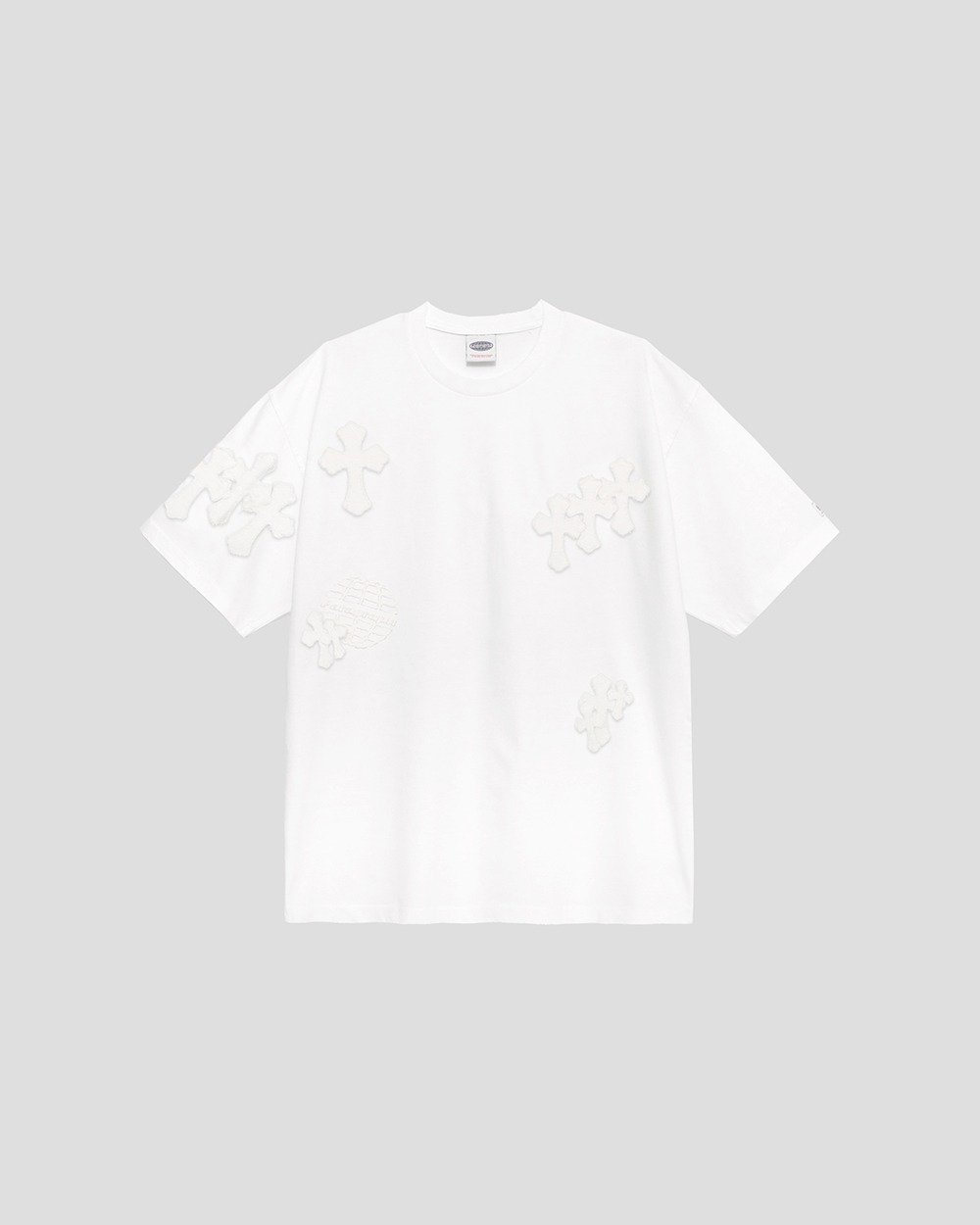 CROSS T SHIRT-GRAY - paragraph