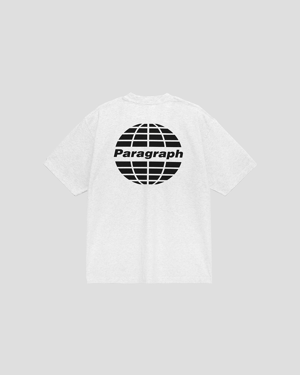 PARAGRAPH BASIC LOGO T SHIRT-BLACK - paragraph