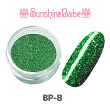 Sunshine Babe 글리터 파우더 2g BP-8 그린 스파클