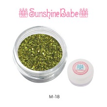 Sunshine Babe 글리터 파우더 2g M-18 그린티