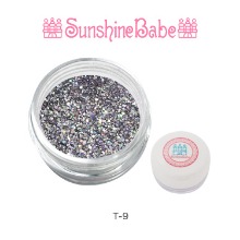 Sunshine Babe 글리터 파우더 4g T-9 실버 그레이