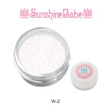 Sunshine Babe 글리터 파우더 4g W-2 스노우 더롭