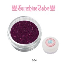 Sunshine Babe 글리터 파우더 4g E-24 라즈베리