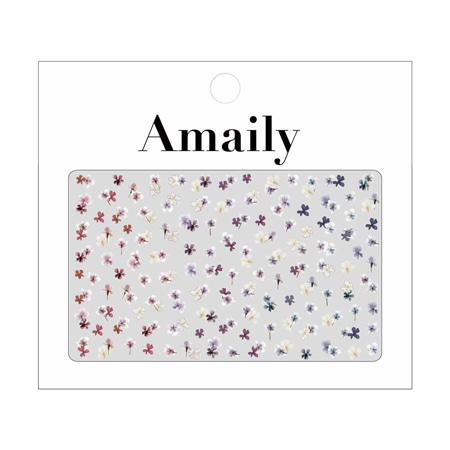 Amaily 네일씰 No.1-28 압화(押し花) MIX