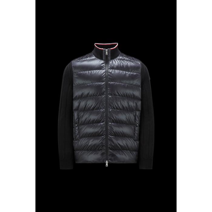 몽클레어 남성 가디건 MONCLER 퀼팅 코튼 가디건 I20919B00001M1509999