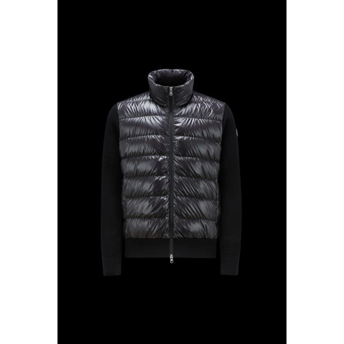 몽클레어 남성 가디건 MONCLER 퀼팅 울 가디건 I20919B00011M1131999