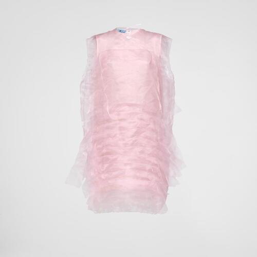 프라다 여성 원피스 PRADA 테크니컬 베일 드레스 P3M57_141H_F0028_S_OOO