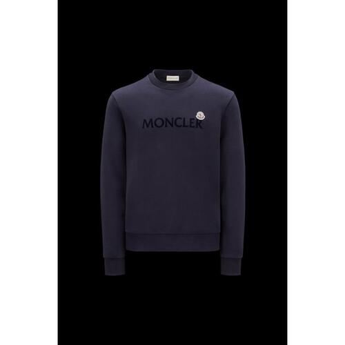 몽클레어 남성 스웨터 MONCLER 로고 패치 스웨트셔츠 I20918G00048809KR778