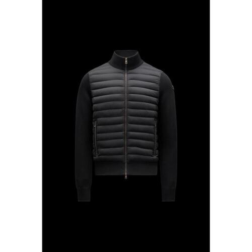 몽클레어 남성 가디건 MONCLER 집업 퀼팅 코튼 가디건 J10919B00018V9100999