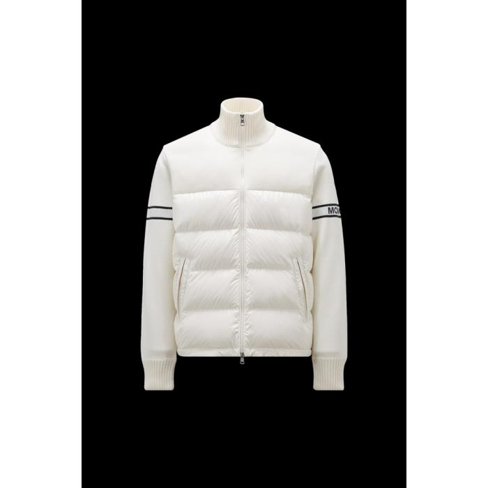 몽클레어 남성 가디건 MONCLER 퀼팅 울 블렌드 가디건 I20919B00016M1121034