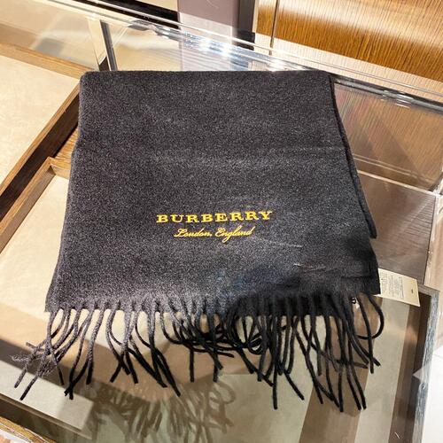 버버리 아울렛 캐시미어 스카프 블랙 MU FLEECE CS SCARF 40790031