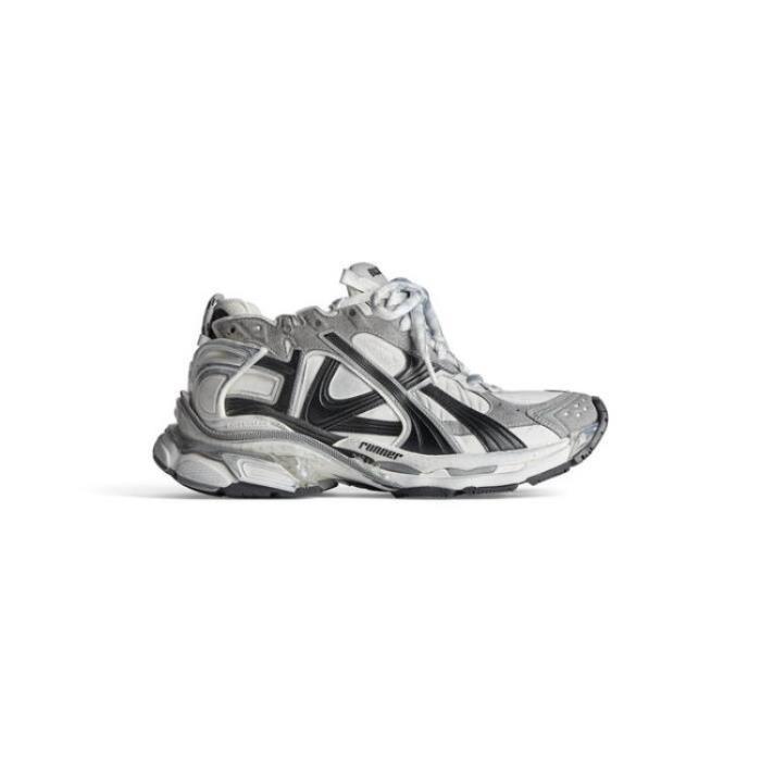 발렌시아가 남성 스니커즈 BALENCIAGA RUNNER 스니커즈 그레이/화이트/블랙 813230499