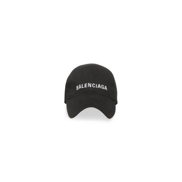 발렌시아가 모자 BALENCIAGA 캡 블랙 809069065