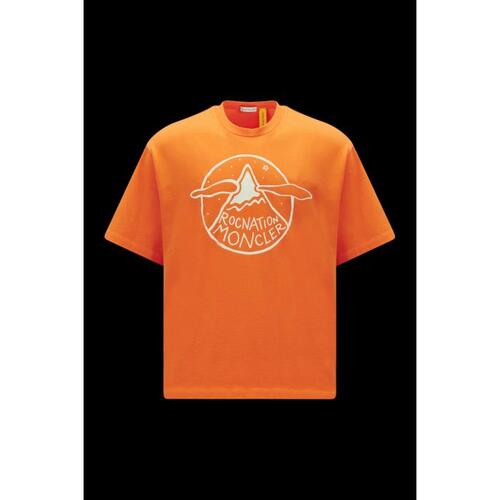 몽클레어 남성 티셔츠 MONCLER 로고 패턴 티셔츠 I209W8C0000689A8Y328