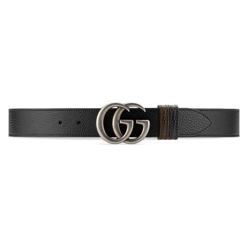 구찌 남성 벨트 GUCCI GG 마몬트 리버서블 벨트 627055CAO2N1062