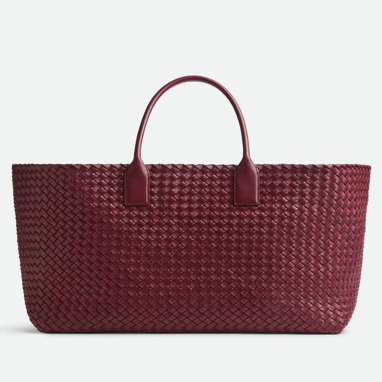 보테가베네타 여성 토트백 BOTTEGAVENETA 대형 캐바 608811V1OW12247