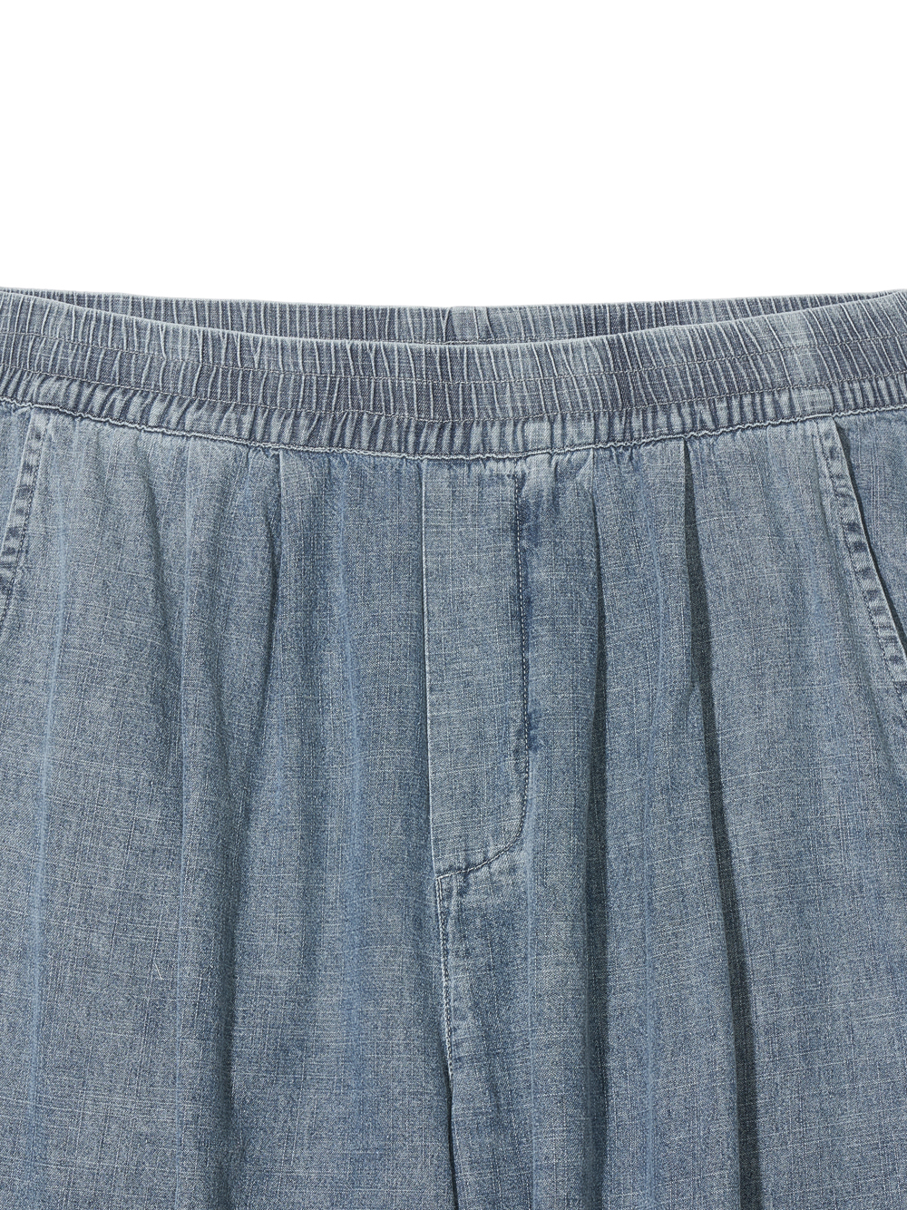 【PARTIMENTO】関税込★Stone Washing Denim Wide Easy Pants Stone Washing Denim Wide Easy Pants_Blue - 파르티멘토_USD