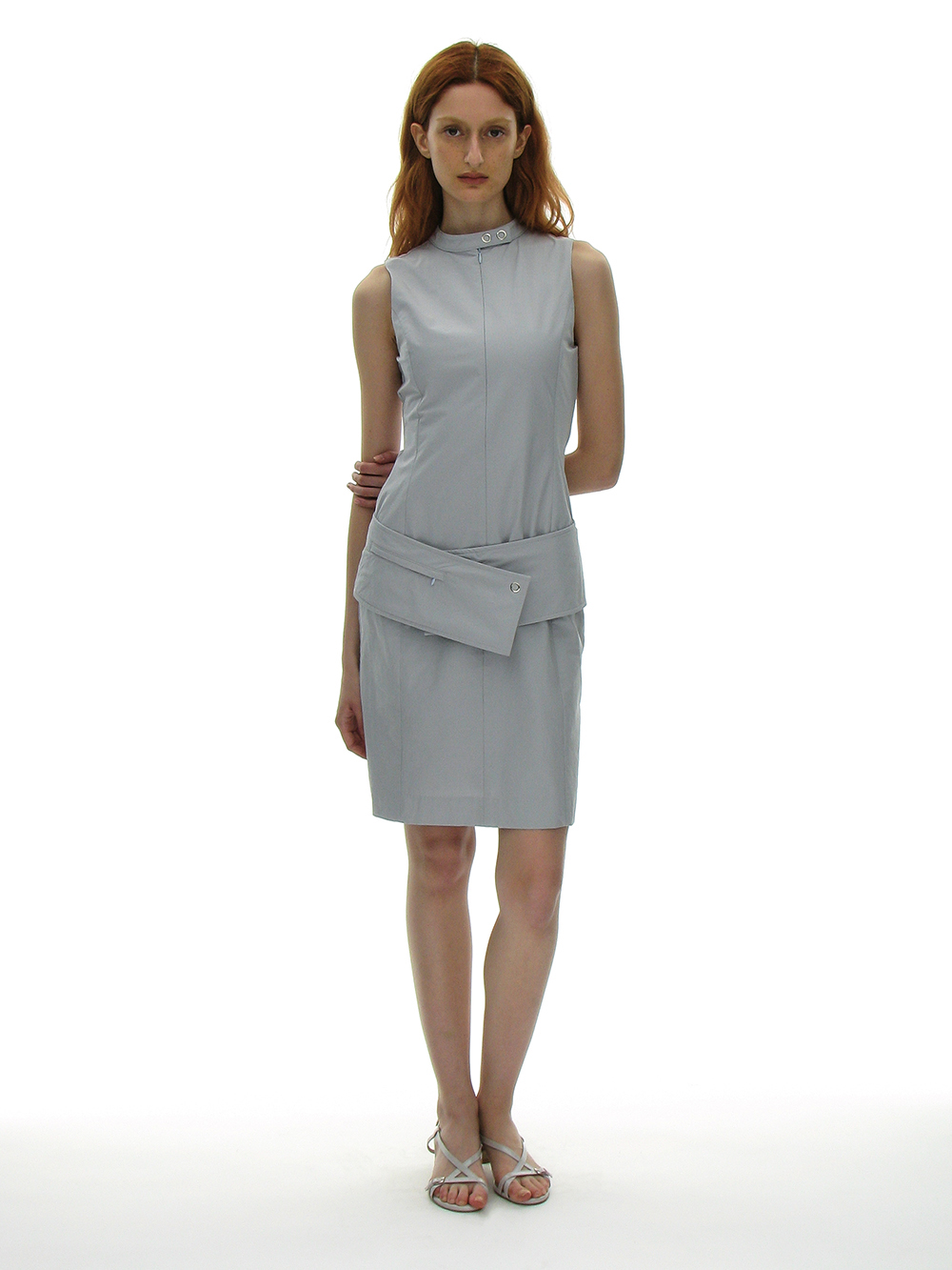 PARTIMENTO WOMAN ♥ MINIMAL BELTED DRESS/追跡付 PARTIMENTO WOMAN ♥ MINIMAL BELTED DRESS/追跡付 (PARTIMENTO