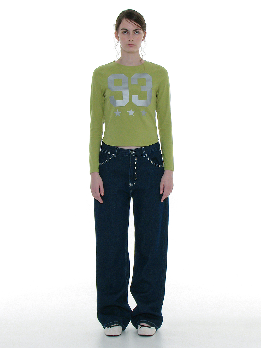 PARTIMENTO WOMEN☆93 CIAO PRINTED LONG SLEEVE TEE PARTIMENTO
