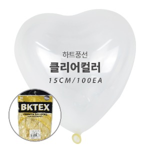 15cm일반하트클리어(100입) 8809554562888