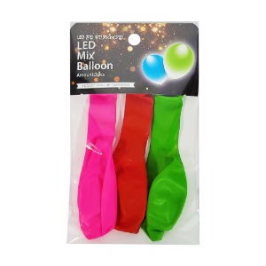 LED30cm혼합풍선(3입) 8809554567746