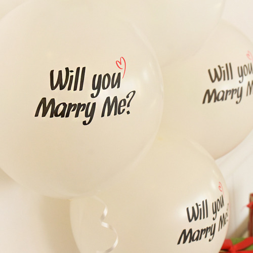 헬륨풍선(50개)-Will you Marry Me? -/파티용품/풍선이벤트/생일파티장식/생일용품/이벤트용품/생일풍선장식/파티풍선/헬륨풍선/헬륨/세트/준비/방법 