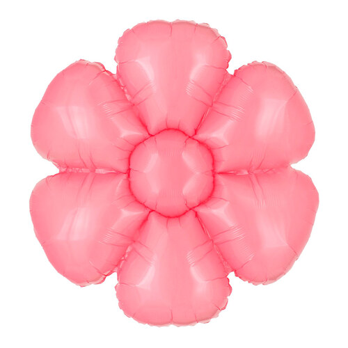 [원팩] 은박꽃풍선 마카롱데이지 [중] 핑크