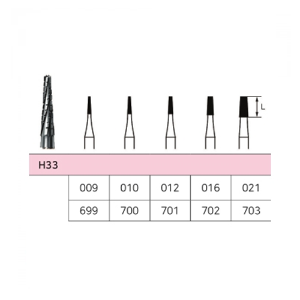 Komet HP Carbide Bur 699-703