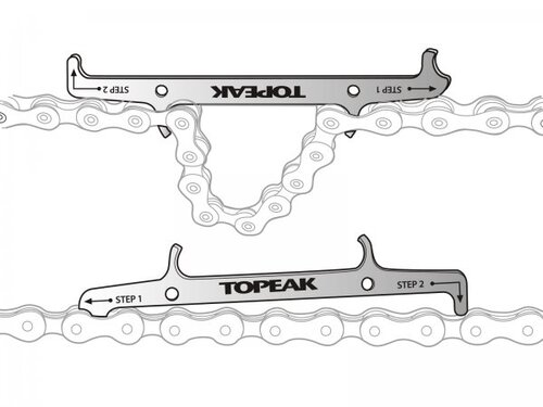 토픽 공구 체인후크&amp;웨어인디케이터 Chain Hook &amp; Wear Indicator 자전거공구