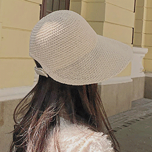 DK48 자외선 차단 햇빛 가리개 버킷햇 밀집 왕골 라탄 심플 바캉스 비치 모자 챙넓은 빈티지 러블리 볼캡 라피아햇 벙거지 여름 챙모자