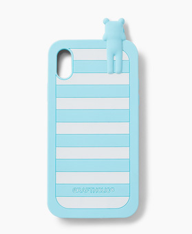 BLUE BORDER SLOTH iPhone (X/XS) case