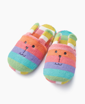 RAINBOW RAB SLIPPER