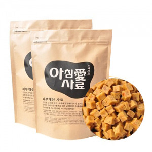 아침애 천연 수제사료 (피부개선) 1kg x 2개