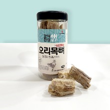 간식애진심 동결건조간식 오리목뼈100g