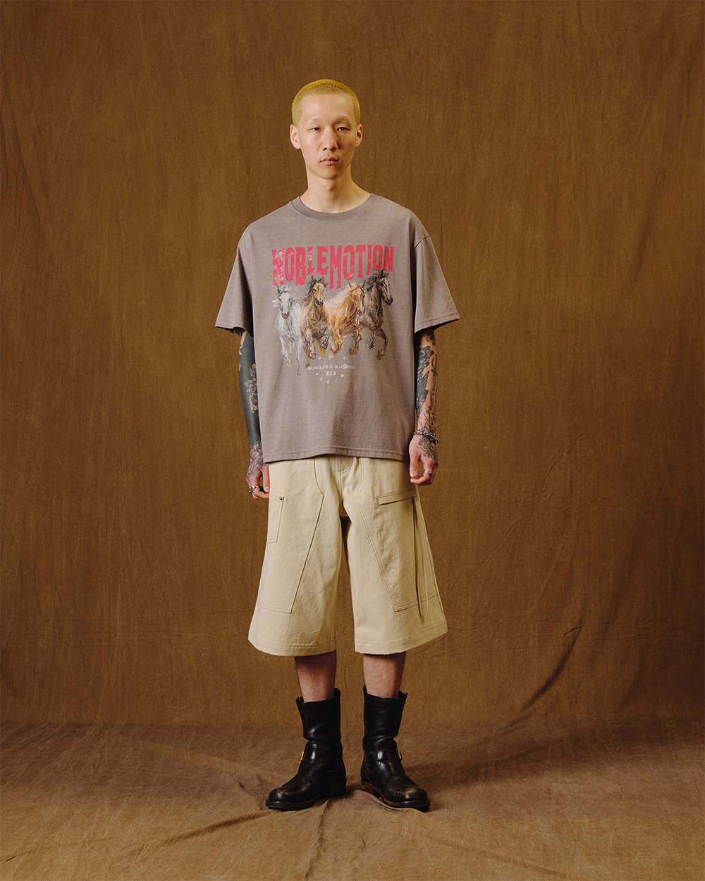 パンツ FranCisT_MOR.K.S. 3D pockets flare pants Trousers - Cortex - Stretch - with Kneepad Pockets - Size 36