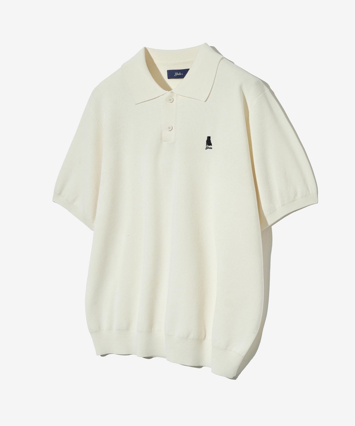 COMFORT COOL POLO KNIT IVORY