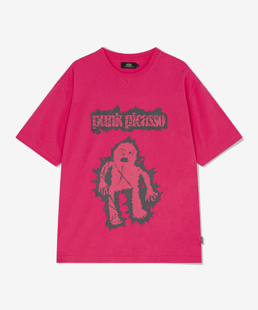 ELECTRIC SHOCK PUNK PICASSO SS PINK