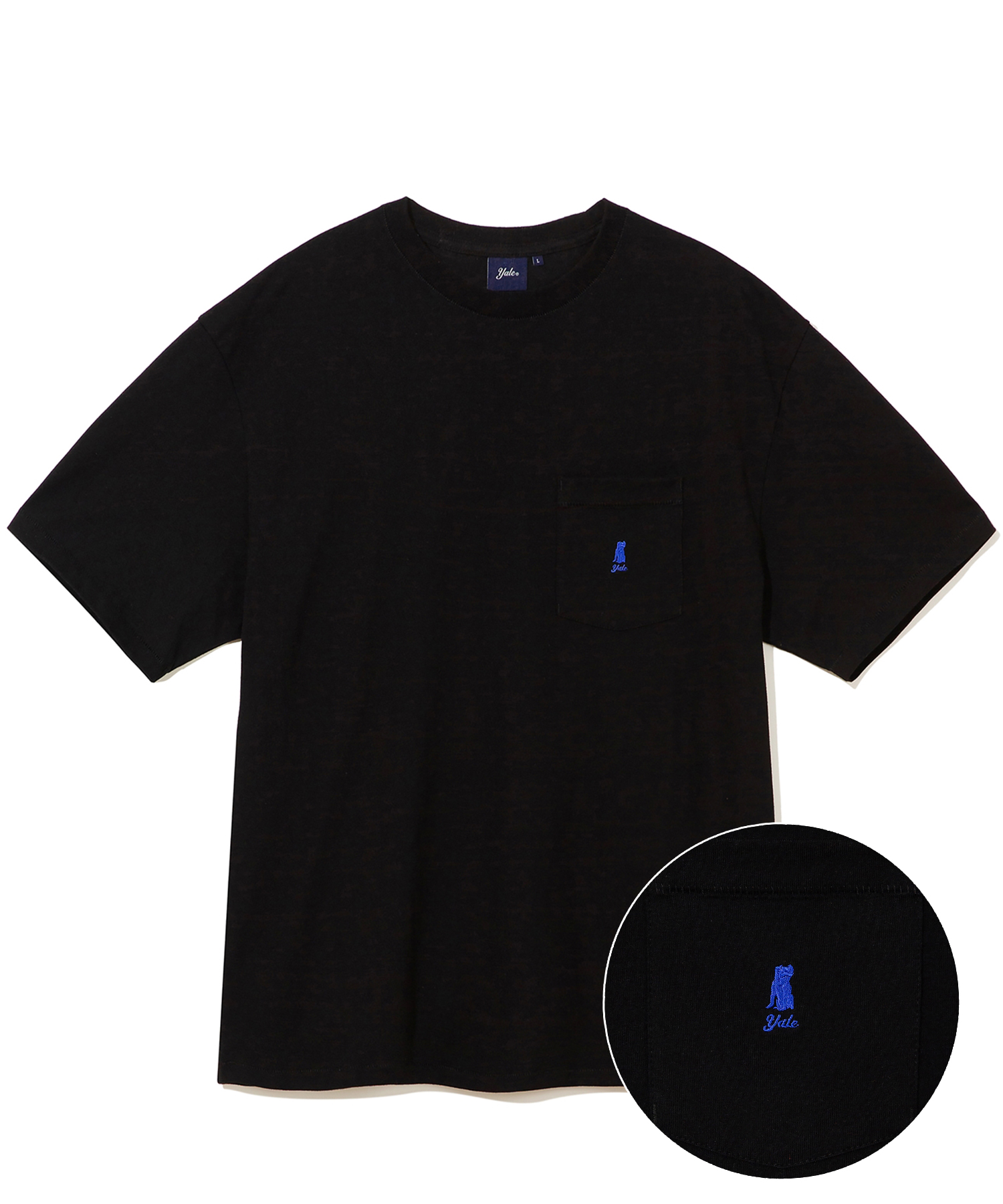 HERITAGE DAN POCKET TEE BLACK