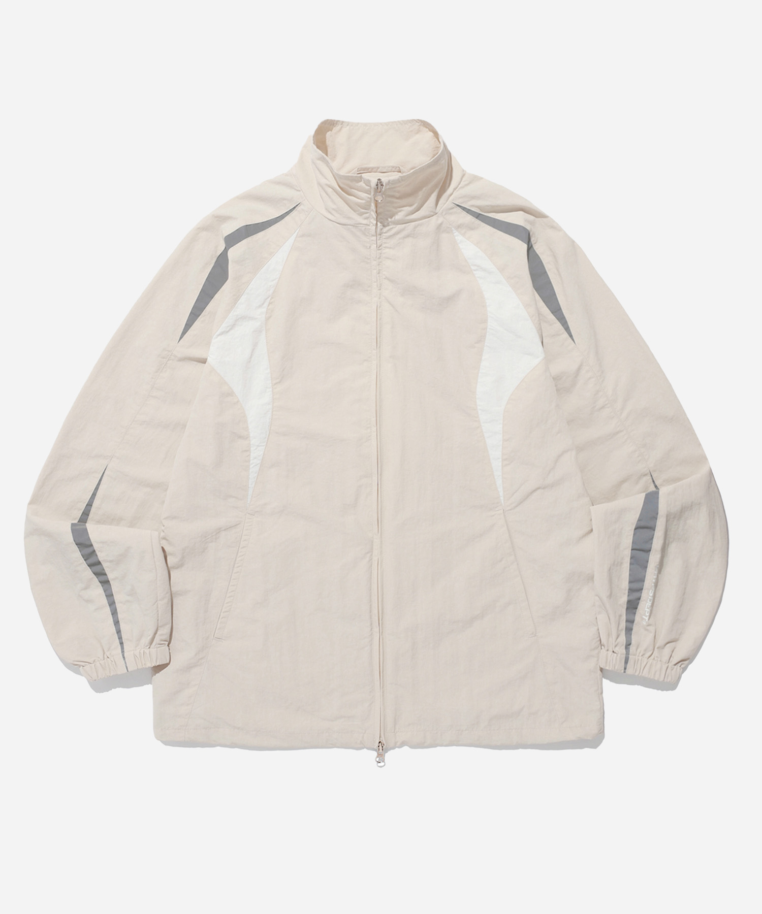 PHYPS® CURVE PIPING TRACK JACKET BEIGE