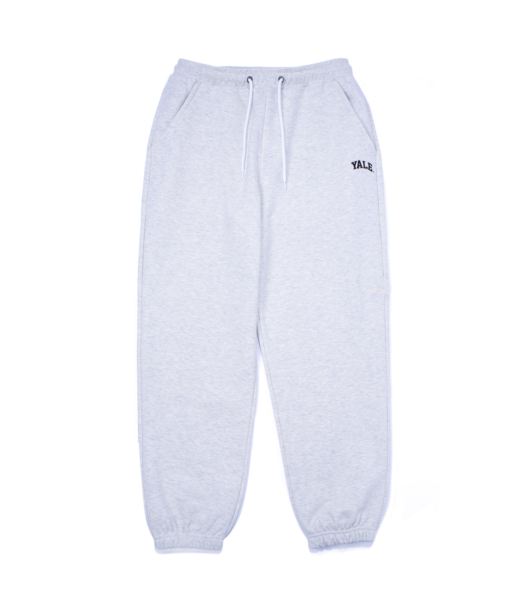 (24SS) [ONEMILE WEAR] SMALL ARCH SWEAT PANTS LIGHT GRAY
