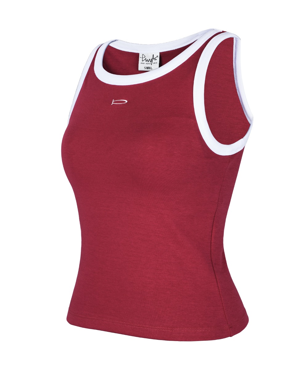 [WOMENS] SPORTS TOP PINK RED