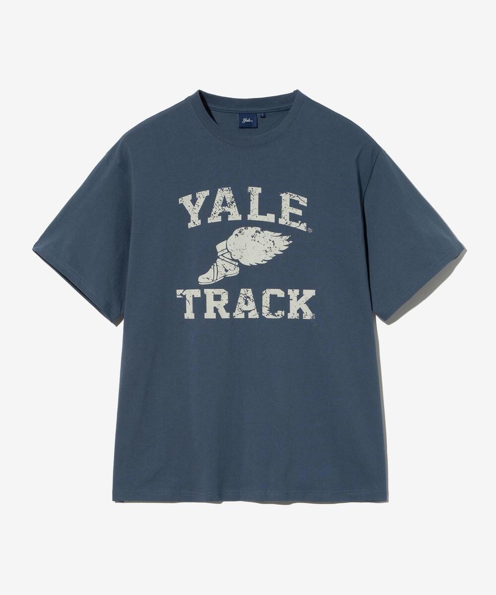 TRACK WING SHOES T-SHIRT VINTAGE NAVY