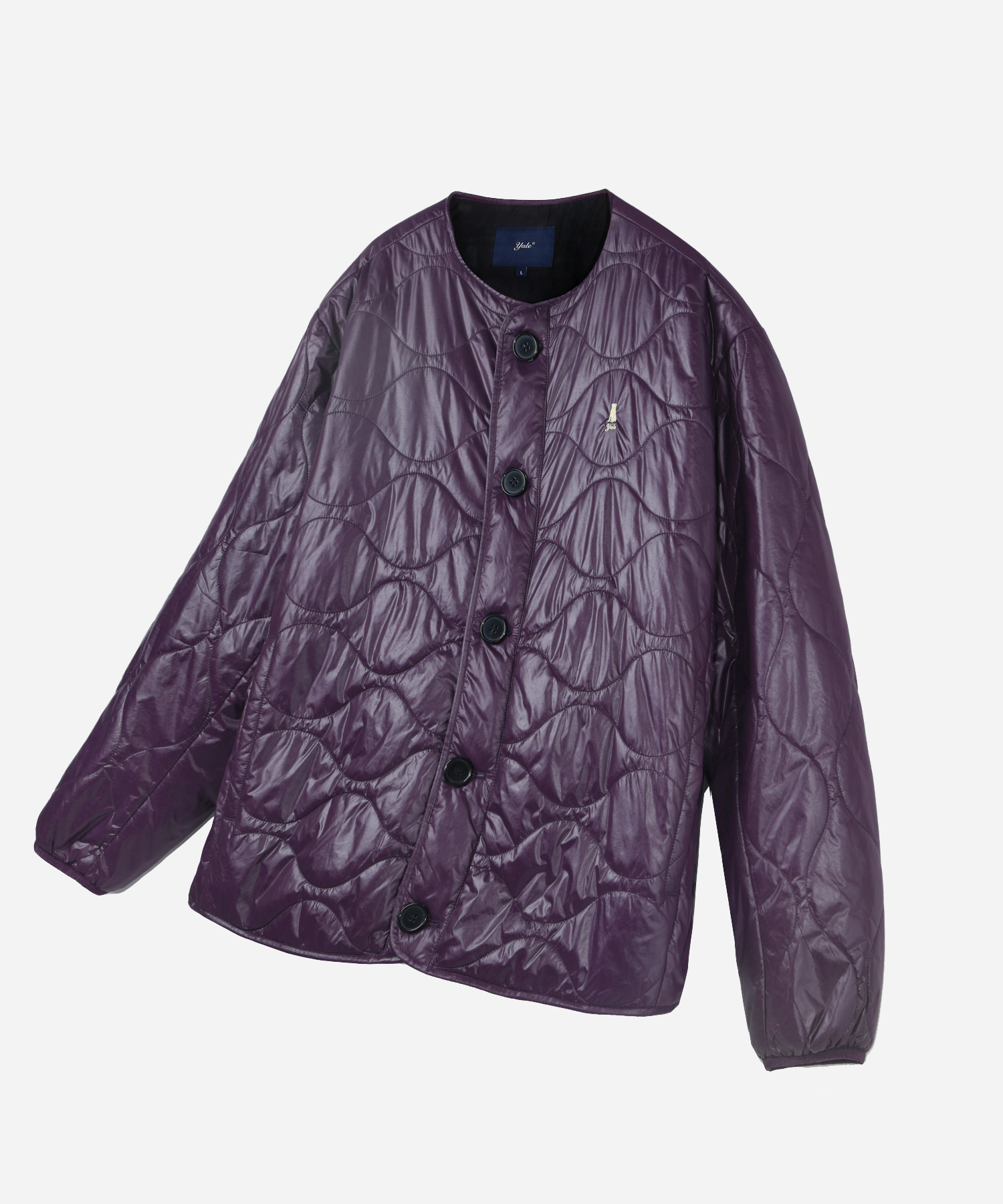 (24SS) WARM+ UP QUILTING JACKET GLOSSY PURPLE