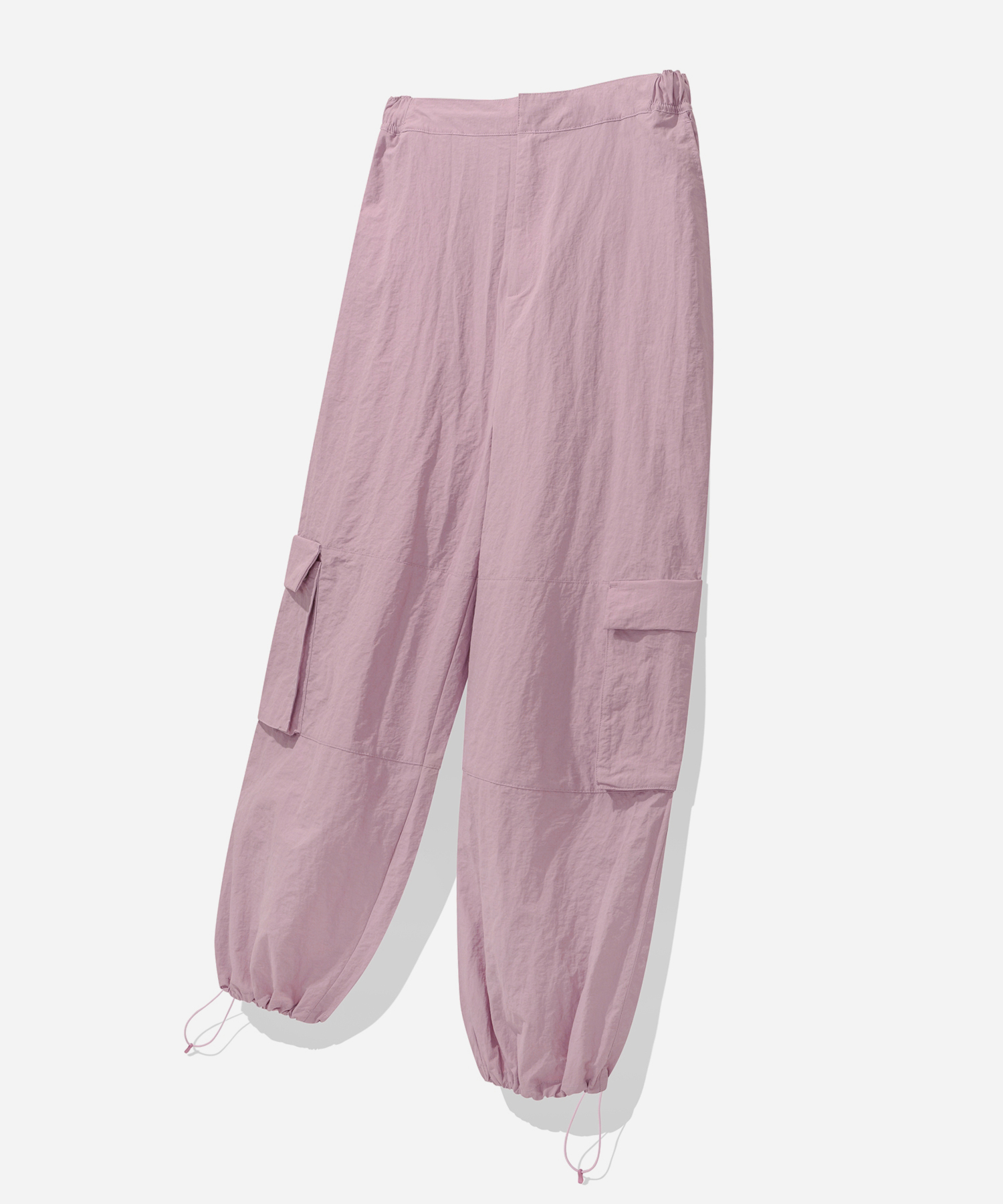 NYLON SPORTY CARGO PANTS INDIE PINK