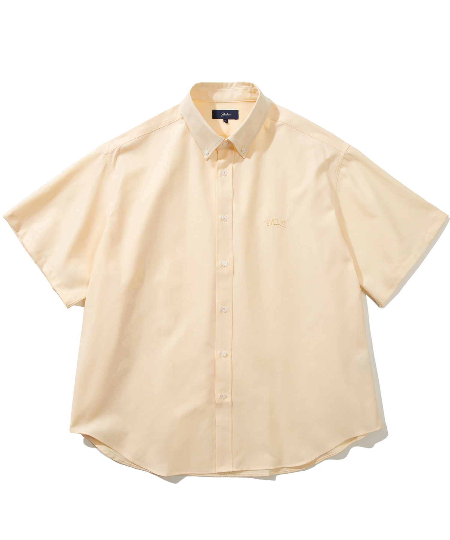 [ONEMILE WEAR] BIG OXFORD SMALL ARCH SS SHIRT YELLOW