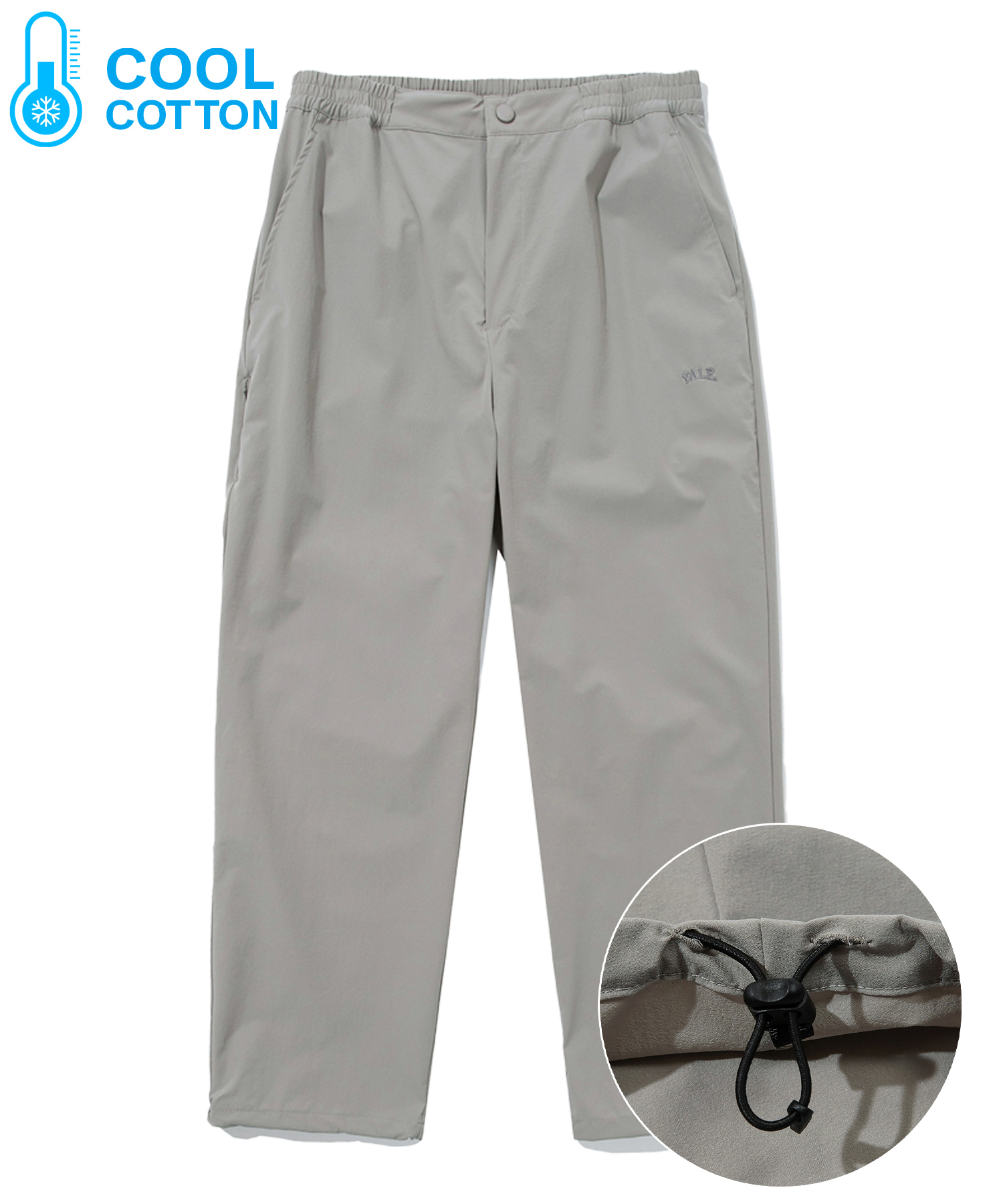 [ONEMILE WEAR] 2WAY STRETCH COMFORT PANTS LIGHT GRAY