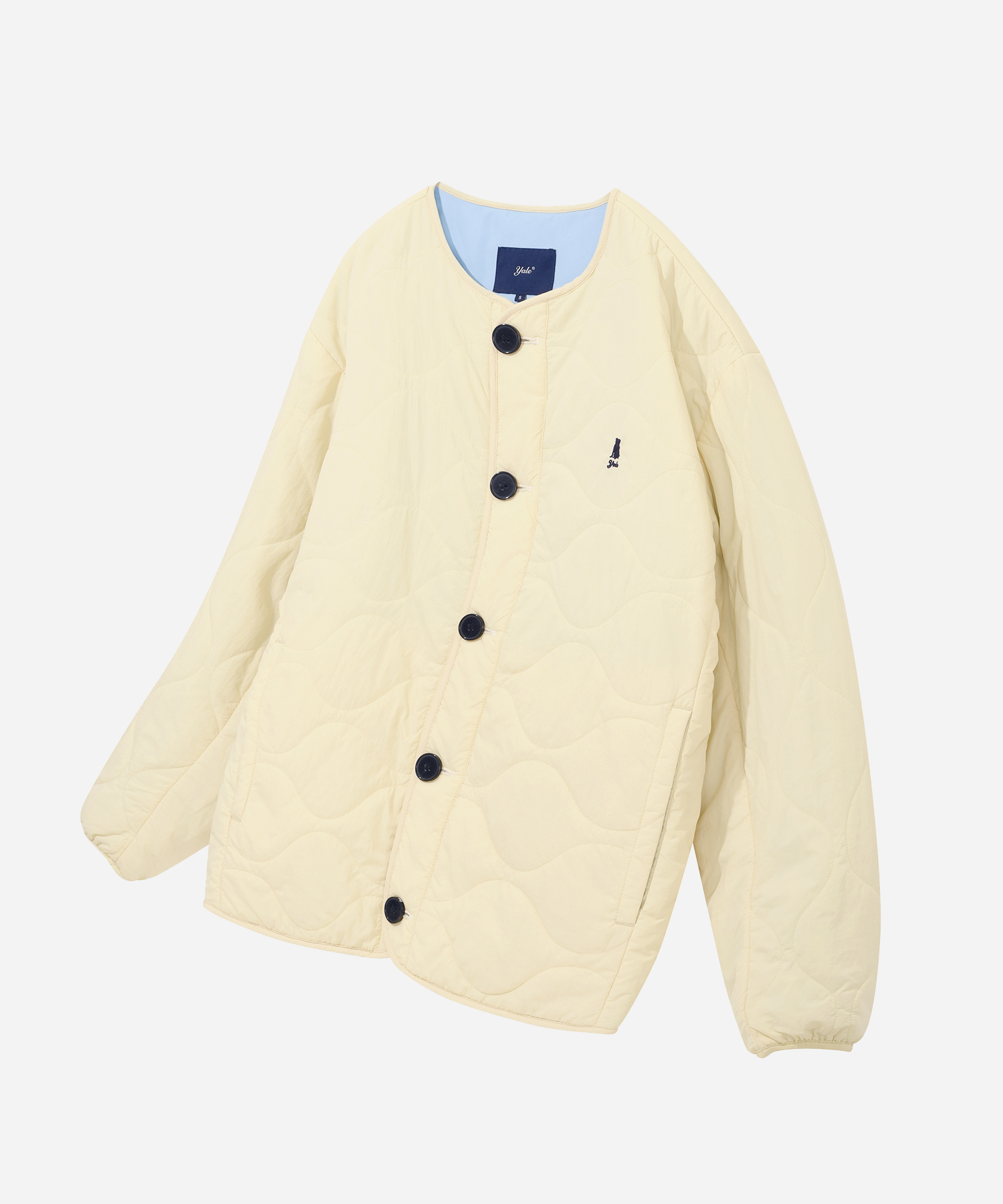 (24SS) WARM+ UP QUILTING JACKET LIGHT YELLOW