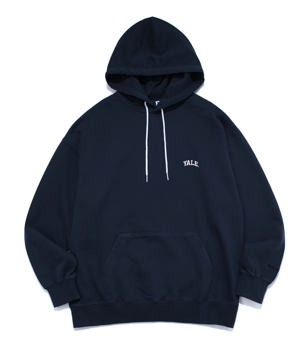(24SS) [ONEMILE WEAR] SMALL ARCH HOODIE NAVY