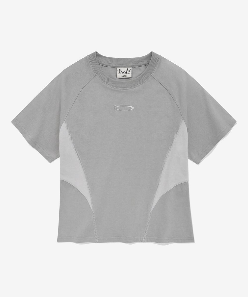[WOMENS] COLOR STITCH SS GRAY
